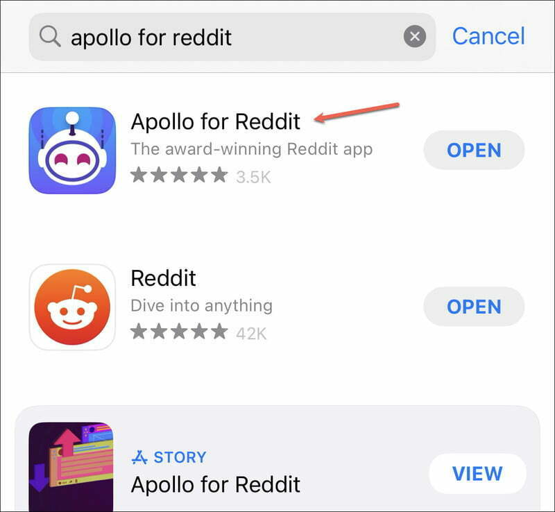 Tải ứng dụng Apollo for Reddit