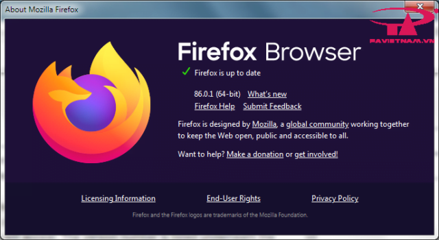 Trình duyệt toàn diện tốt nhất: Mozilla Firefox
